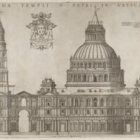 Print of Basilica of St. Peter's
